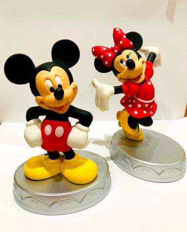 Mickey Mouse, Minnie Mouse - 2 Figure - deAgostini - 2004