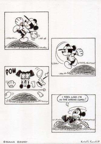 Mickey Mouse - quotWrong Comicquot - Inspired by quotPeanutsquot by Charles Schulz - (2023)