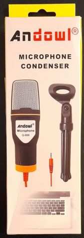 Microfono con supporto nuovo (ns. rif. 300420002).