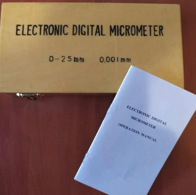 MICROMETRO DIGITALE ELETTRONICO JUWEL 0-25mm - 0.001mm