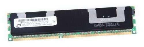 Micron Ram 4GB 2Rx4 PC3-10600R DDR3 Server Ram Reg ECC MT36JSZF51272PZ-1G4F1DD