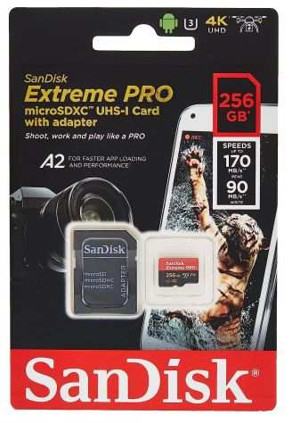 MicroSd Sandisk 256 Gb