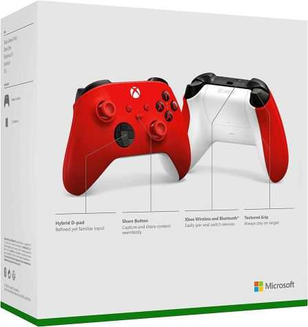 Microsoft Controller wireless per Xbox Electric Red