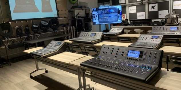 Midas, Soundcraft, Yamaha, Behringer, PreSonus, Allen amp Heath