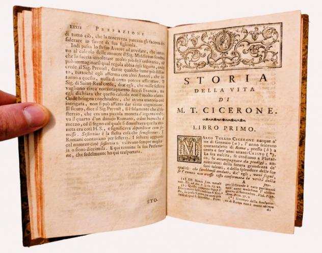 Middleton - Storia della Vita di M. Tullio Cicerone - 1748