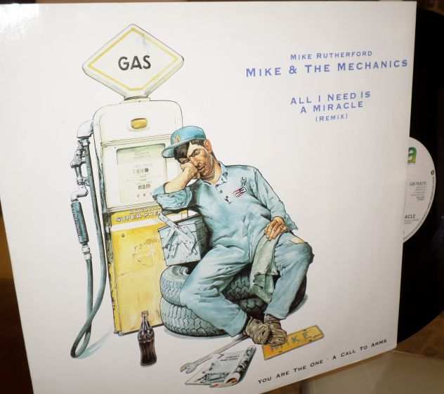 MIKE amp THE MECHANICS (Genesis) All I need is a miracle - 12  MAX 45 giri 1986