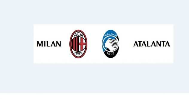 MILAN ATALANTA - 3 rosso centrale- 2 biglietti euro 25 cad