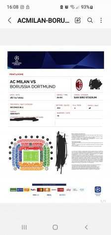 Milan - Borussia Dortmund