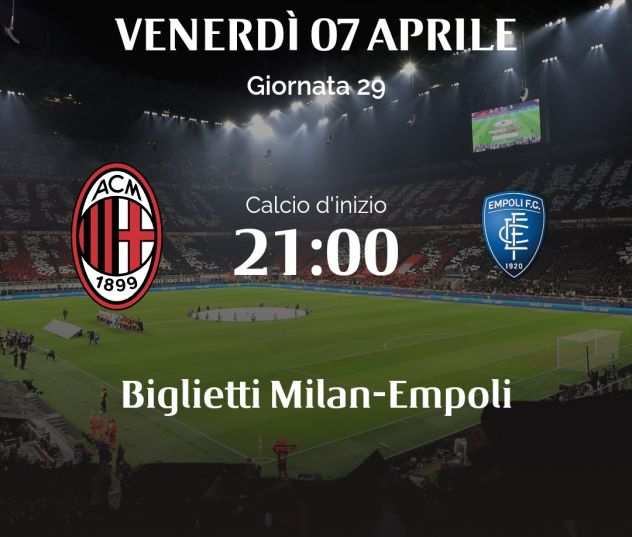 Milan Empoli CURVA SUD (secondo blu)