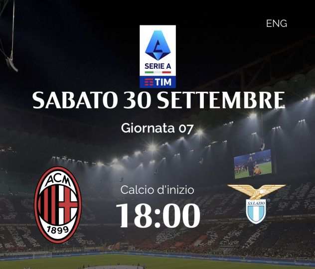 Milan Lazio biglietti stadio Serie A