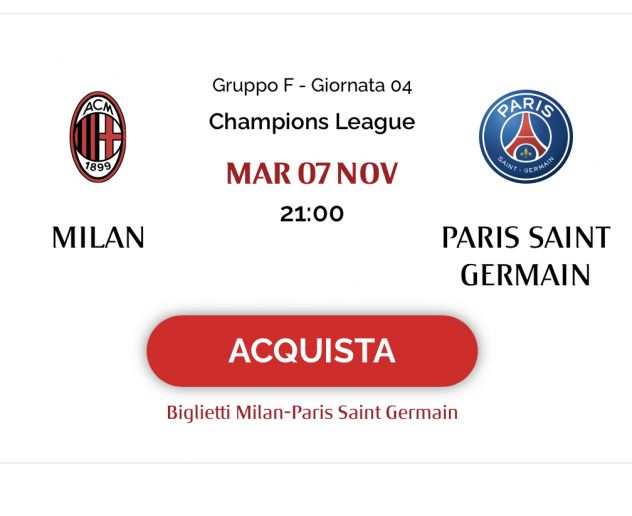 Milan-Psg