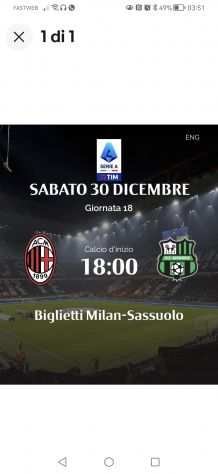 Milan - Sassuolo