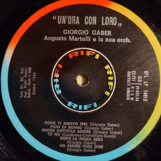 Mina amp Gaber - Unora con loro - 1St Pressing - 1965 - Album LP (oggetto singolo) - Prima stampa - 1965