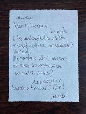 Mina - Mina Mazzini - Italian Singer - Signed Handwritten Letter - Letter - Con firma autografa