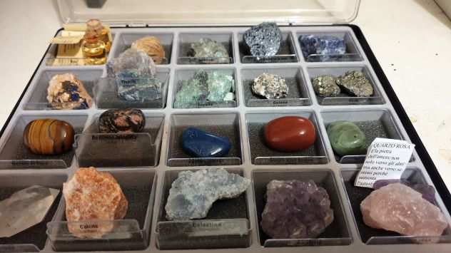 Minerali e gemme da tutto il mondo - raccolta completa