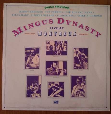 MINGUS DINASTY Live at Montreaux - 1981