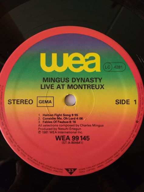 MINGUS DINASTY Live at Montreaux - 1981