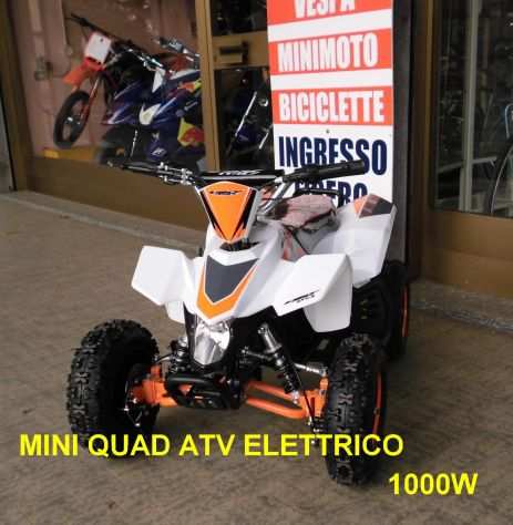mini quad elettrico da 36V-1000W BIANCO VERDE