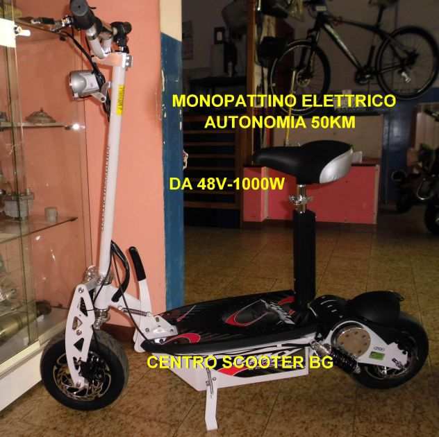 mini quad elettrico da 36V-1000W BIANCO VERDE