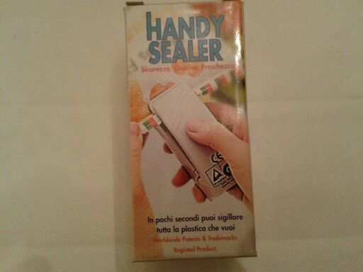 MINI SIGILLATRICE MANUALE HANDY SEALER PER SACCHETTI IN PLASTICA