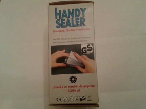 MINI SIGILLATRICE MANUALE HANDY SEALER PER SACCHETTI IN PLASTICA