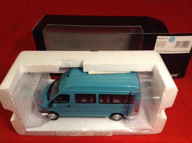 Minichamps 143 - 1 - Modellino di auto - ref. 031110 Mercedes Benz Sprinter BreakBan 1995 - light blue