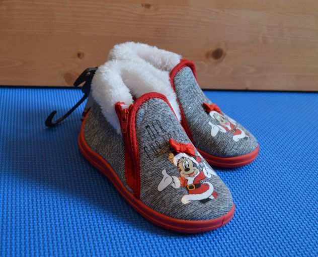 MINNIE DISNEY PANTOFOLE BIMBI INVERNALINATALIZIE N. 27