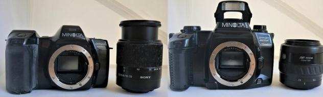 Minolta  Dynax 7000i, Sony 18-70mm 13,5-5,6 lens, plus Dynax 600Si Classic, Minolta 35-70mm 13,5-4,5 AF.