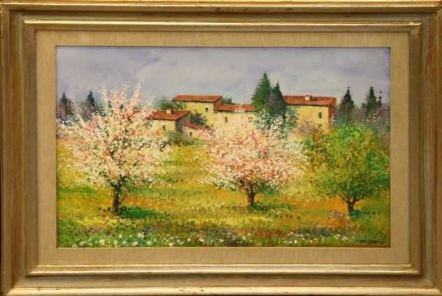 Mirco Martini pittore olio su tela Primavera