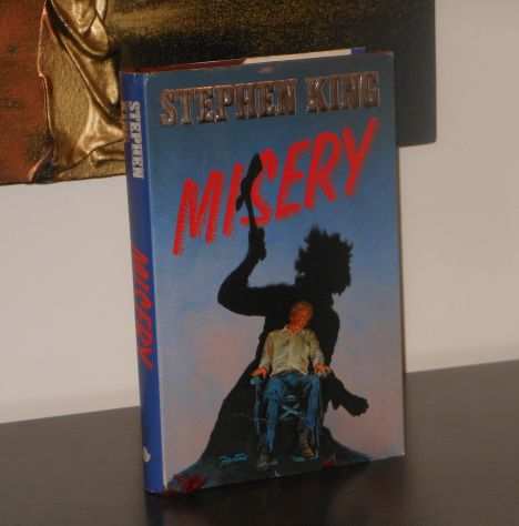 MISERY, Stephen King, 1 edizione 1989.