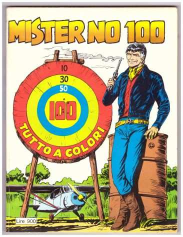 MISTER NO 100 - TUTTO A COLORI LIRE 900 BONELLI