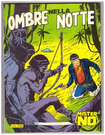 MISTER NO 14 - OMBRE NELLA NOTTE LIRE 350 BONELLI