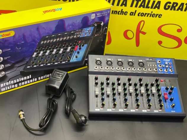 Mixer bluetooth 7 canali