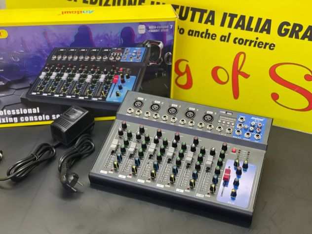 Mixer bluetooth 7 canali