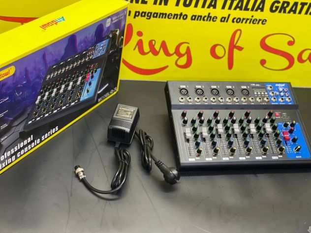 Mixer bluetooth 7 canali