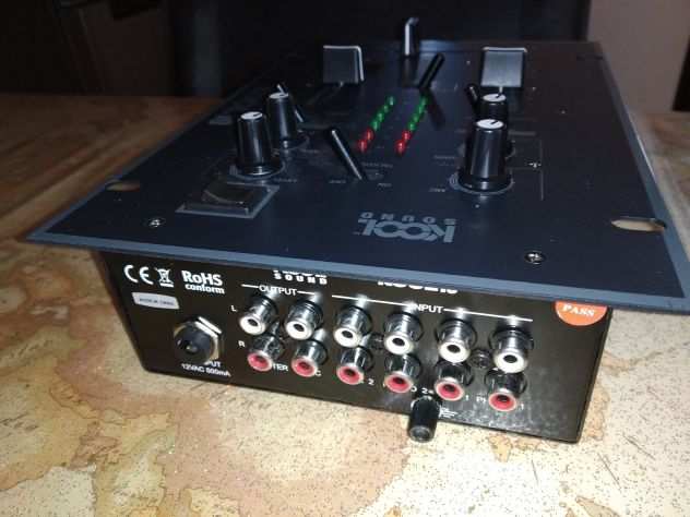 Mixer digitale Koll sound 10 con rilevatore Bpm