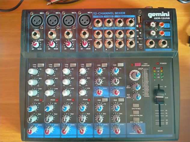 Mixer Gem12 USB bluetooth