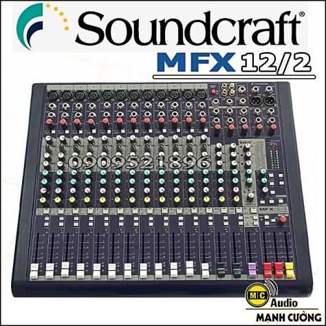 Mixer Soundcraft Mfx 122