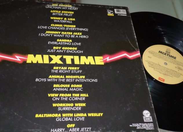 MIXTIME 1987 (Bryan Ferry, Joe Cocker, Boy George) LP  33 giri 1987 EMI Italy
