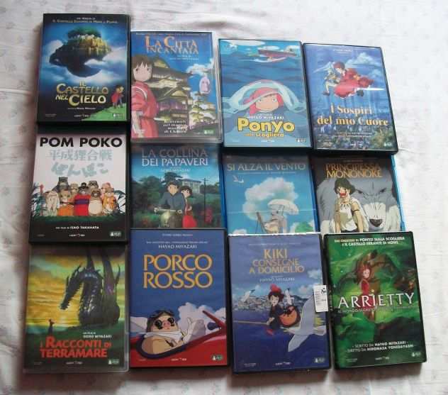 Miyazaki dvd collection