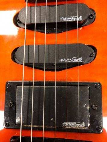 M.J.Douglas - SHS 11 custom orange - - Chitarra elettrica