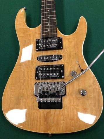 M.J.DOUGLAS - Sjs 230 Custom pu Wilkinson Natural  T-REX - Tonebug Distortion - Chitarra elettrica