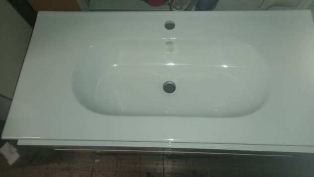 Mobile bagno bianco 100cm