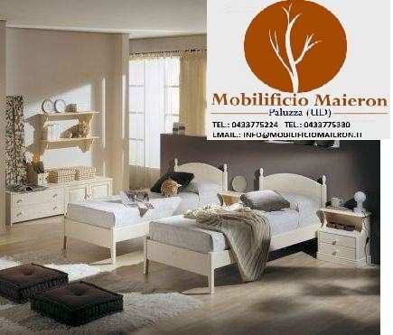 Mobili Rustici Country Camere da Letto Bergamo In Legno Abete Pino Nuove