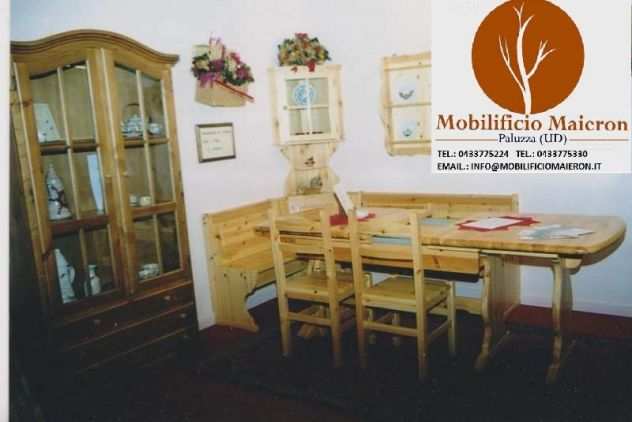 Mobili Rustici Country in Legno  Soggiorno Nuovo cod 057 Arredo Taverna