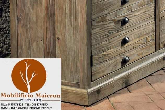 Mobili Rustici Country In Legno Vecchio Credenza Nuovi Non Usati