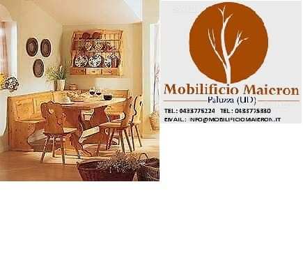 Mobili Rustici Country Modena Color Miele  Soggirono Taverna In Legno Completo