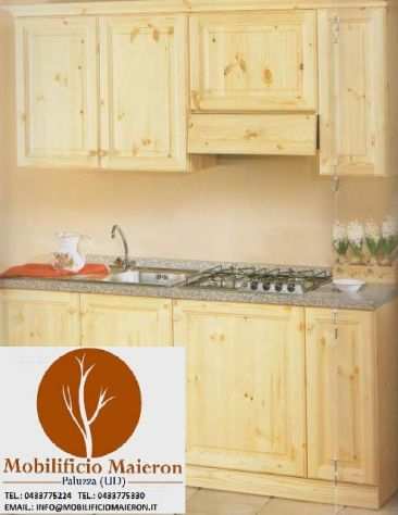 Mobili Rustici Country Torino Cucine Rustiche in legno nuove  Cucina cod 001