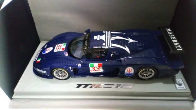 MODELLINO 118 DELLA MASERATI MC 12 ZUHAI GT FIA 2004 IN CONFEZIONE ORIGINALE
