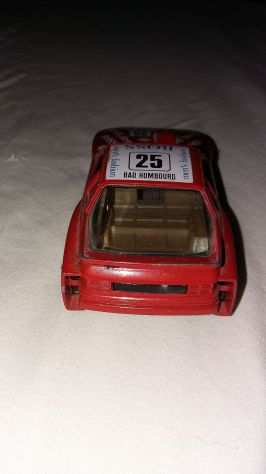 Modellino Bburago Porsche 924 Turbo Rally Boss n.25 rossa  macchinina omaggio
